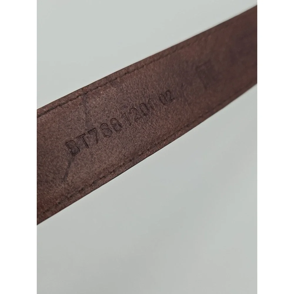 FOSSIL Brown Genuine Leather Belt Size M BT768120002 31